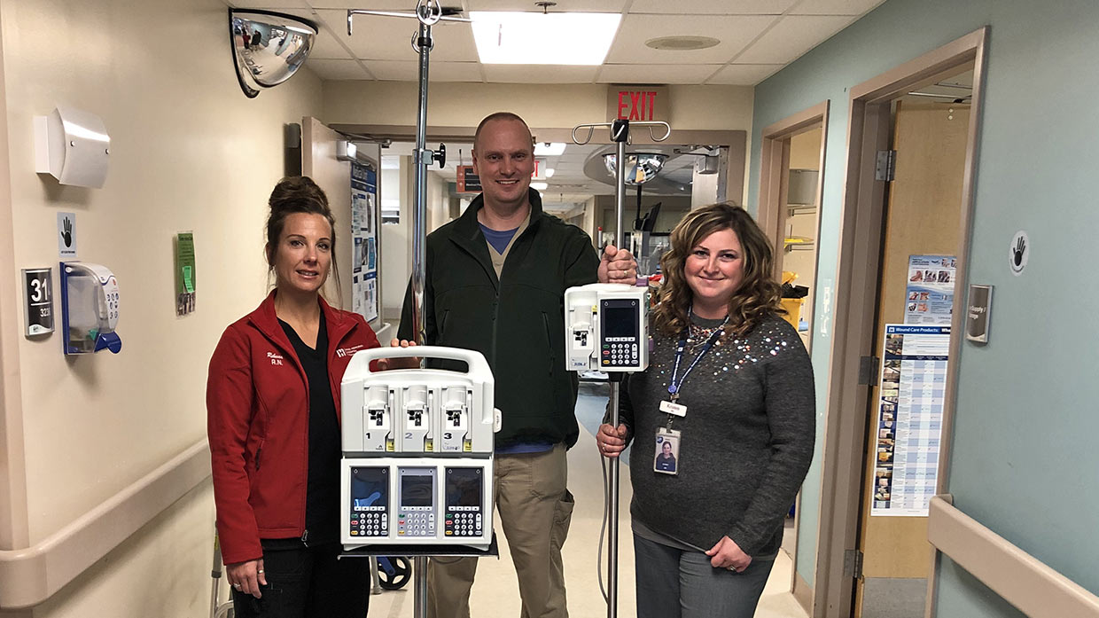 Comfort and Care Holiday 2019 Appeal to raise funds for more IV pumps at RMH