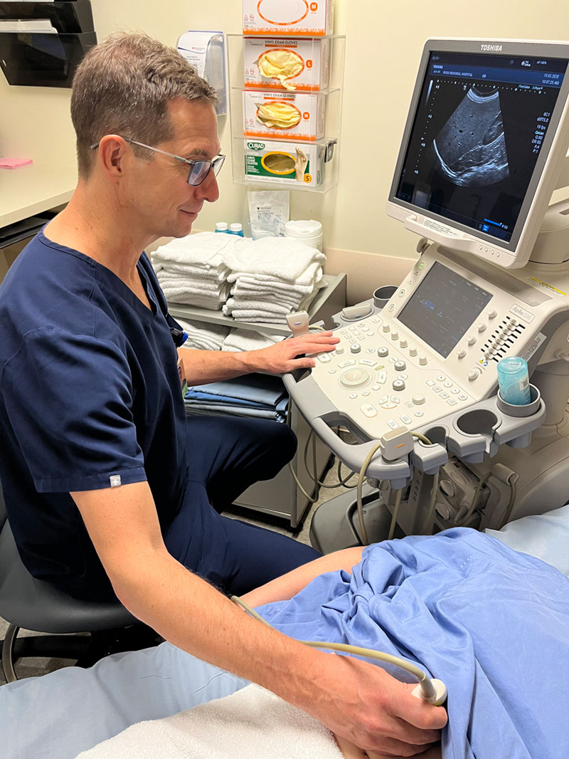 Caring in Action ultrasound photo