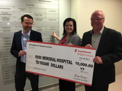 Scotiabank is committed to care at RMH