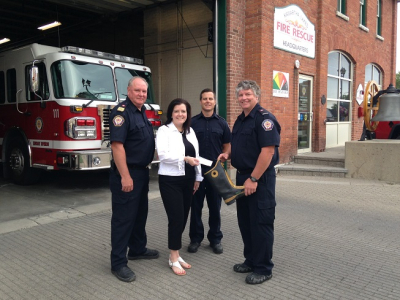 Kawartha Lakes Firefighters Association generosity reaches patients at RMH