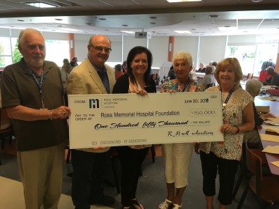 Exceptional Support for Intensive Care: RMH Auxiliary presents 2017/18 Gift 