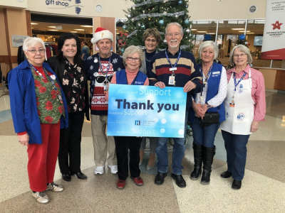 Volunteers' fundraising support helps RMH meet immediate needs