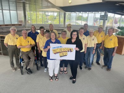 Coboconk Lions support critical projects at the Ross