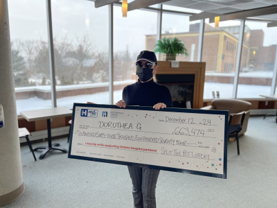 Kawartha Lakes woman wins Split the Pot Hospital Lottery!