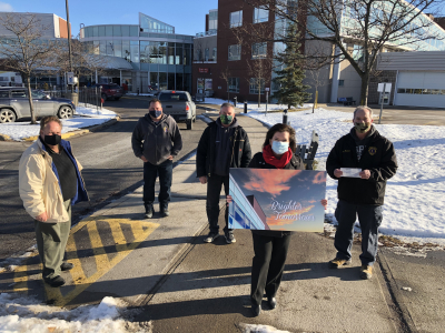 Dunsford Lions support Brighter Tomorrows with gift for RMH Foundation