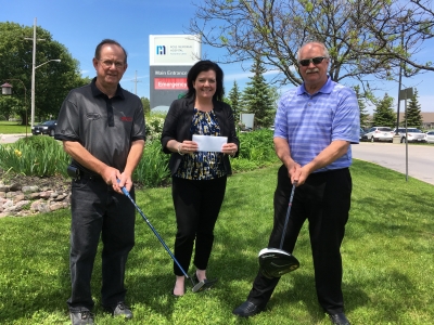 With support for Spring Appeal local golfers show RMH Foundation they are Here to Help