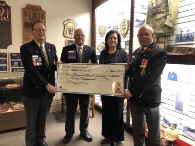 Royal Canadian Legion grant supports safe patient care at RMH