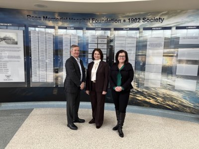 Continuing a caring legacy with a leadership gift to RMH Continuing a caring legacy with a leadership gift to RMH