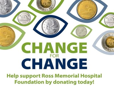 RWO supports Ross Memorial with CHANGE FOR CHANGE fundraiser