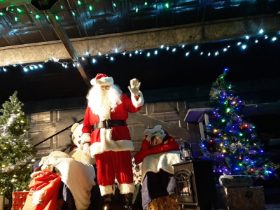 Santa leaves generous gift for community CT Scanner